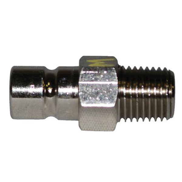 Attwood Attwood 88FTH014-6 Honda Fuel Tank Fitting - Under 90 HP, Male 1/4 in. NPT, Chrome-Plated Brass 88FTH014-6